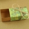 7.8x5x2.8cm आयत विश्व मानचित्र उपहार बॉक्स सीडीआर ईपीएस वेडिंग कैंडी एहसान कंटेनर
