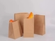 कस्टम मुद्रित ग्रीसप्रूफ क्राफ्ट फूड बैग हॉट डॉग सैंडविच पैकेजिंग बैग