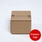 5x5x5 6x6x6 नालीदार पेपर बॉक्स ईकॉमर्स मेलिंग बॉक्स आंसू पट्टी के साथ