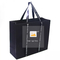 साटन रिबन के साथ OEM 20x25x10cm निजीकृत पेपर परिधान बैग: